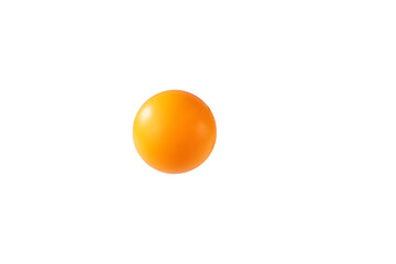 ping pong ball isolated on white - obrazy, fototapety, plakaty