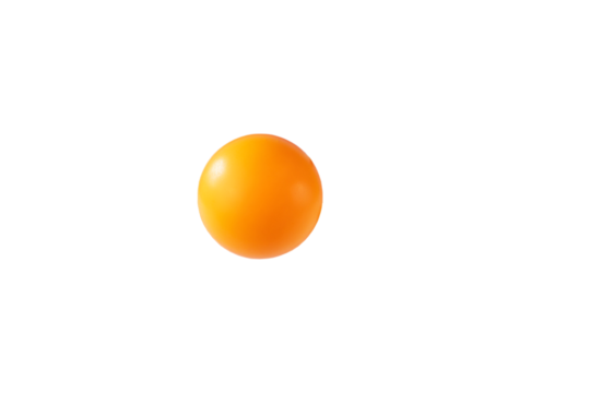 ping pong ball isolated on white