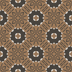 Abstract geometric pattern. A seamless background, vintage texture.	