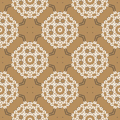 Abstract geometric pattern. A seamless background, vintage texture.	