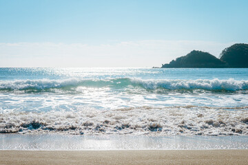 南伊豆 弓ヶ浜・きらきら波打つ海