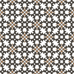 Abstract geometric pattern. A seamless background, vintage texture.	