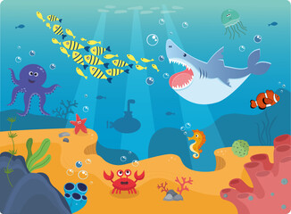 undersea world for kids