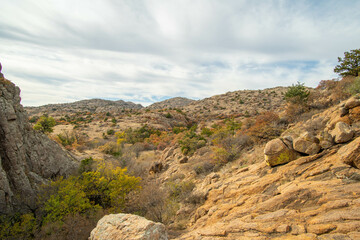 Wichita Mountains Wildlife Refuge in Oklahoma