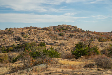 Wichita Mountains Wildlife Refuge in Oklahoma