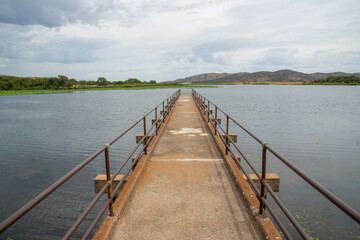 Wichita Mountains Wildlife Refuge in the fall summer