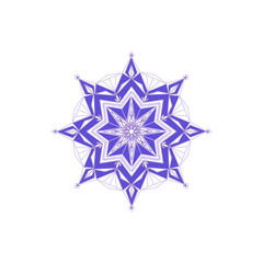 snowflake star shaped illustration