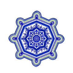 snowflake geometric ornament illustration 2