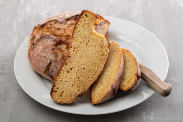 Cornbread is bread containing cornmeal, corn flour.