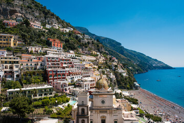 Positano view east side
