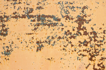 Old rusty metal background. Texture of iron