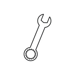 Wrench icon. repair icon. tools icon