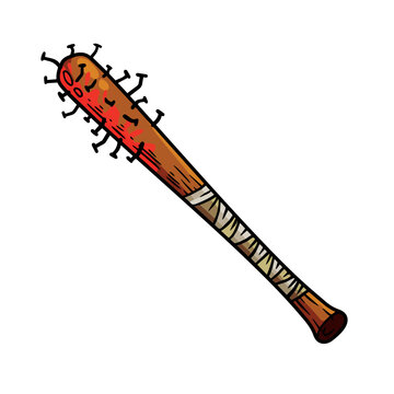 Baseball Bat With Nails PNG Images & PSDs for Download | PixelSquid -  S106944547