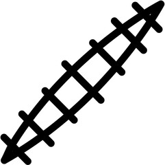 Scar Icon Logo Vector Symbol