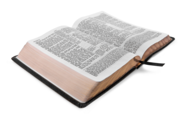 Holy Bible  book on a wooden background