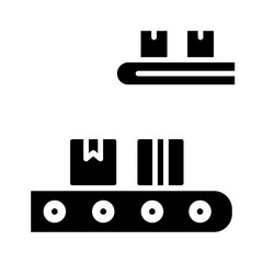 Conveyor Parcel Icon