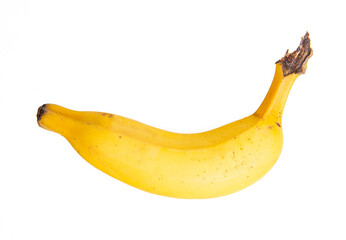banana isolated on a transparent  background