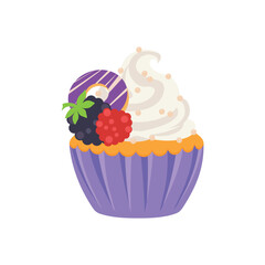 party cupcakes Keep cakes, birthday parties, cupcakes of various flavors, chocolate, lemon, blueberry, vanilla, milk, mixed fruit cupcakes