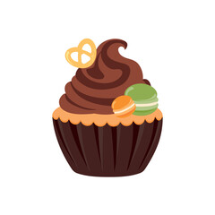 party cupcakes Keep cakes, birthday parties, cupcakes of various flavors, chocolate, lemon, blueberry, vanilla, milk, mixed fruit cupcakes