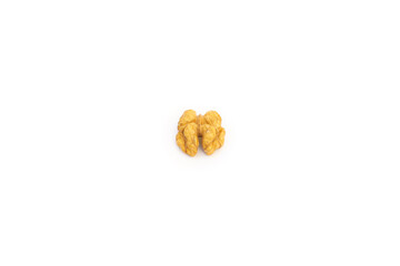 Walnuts in white background, isolated