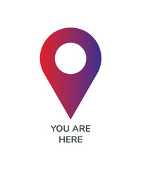 location map pointer icon