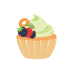party cupcakes Keep cakes, birthday parties, cupcakes of various flavors, chocolate, lemon, blueberry, vanilla, milk, mixed fruit cupcakes