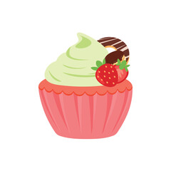 party cupcakes Keep cakes, birthday parties, cupcakes of various flavors, chocolate, lemon, blueberry, vanilla, milk, mixed fruit cupcakes