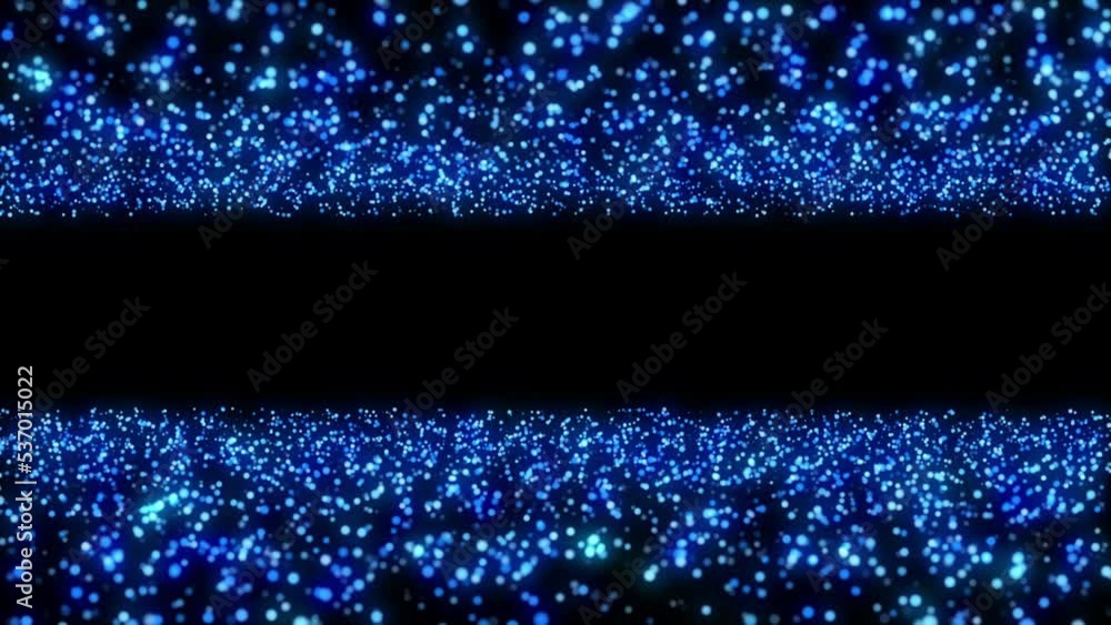 Poster 4k bokeh lights. glowing particles. floating defocused light particle. isolated on black background.