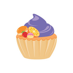 party cupcakes Keep cakes, birthday parties, cupcakes of various flavors, chocolate, lemon, blueberry, vanilla, milk, mixed fruit cupcakes