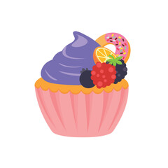 party cupcakes Keep cakes, birthday parties, cupcakes of various flavors, chocolate, lemon, blueberry, vanilla, milk, mixed fruit cupcakes