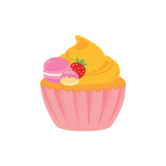 party cupcakes Keep cakes, birthday parties, cupcakes of various flavors, chocolate, lemon, blueberry, vanilla, milk, mixed fruit cupcakes