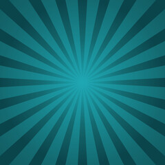 Blue sunburst pattern background