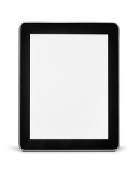 Digital tablet isolated on background