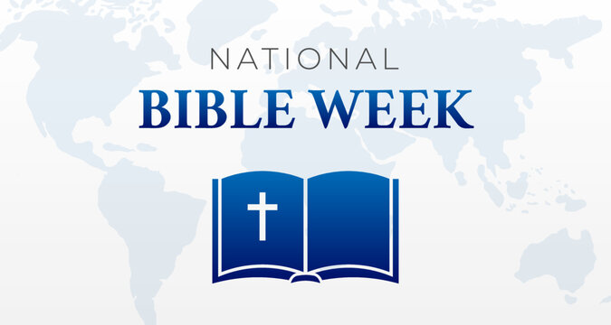 National Bible Week Background Illustration