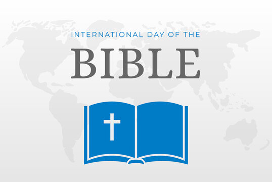International Day of the Bible Week Background Illustration