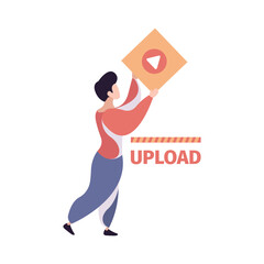 vlogger content creator