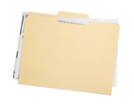 File Folder with Documents