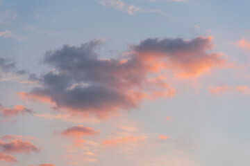 朝焼け雲