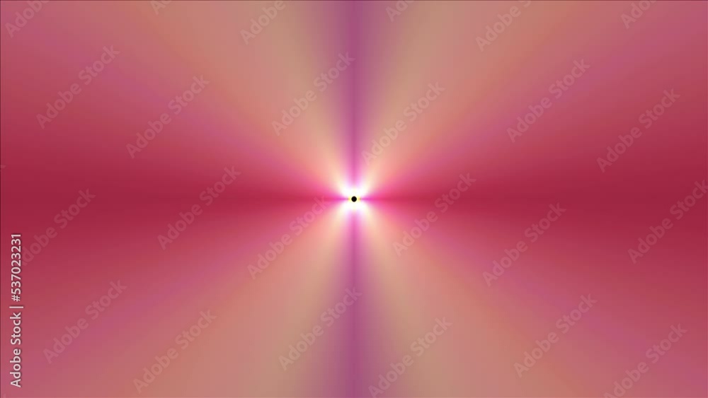 Poster light tunnel. computer generated 3d render