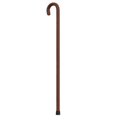 3d rendering illustration of a walking stick