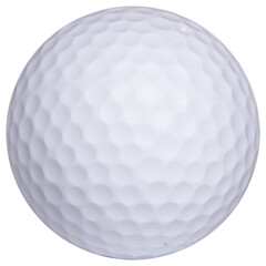Isolated golf ball