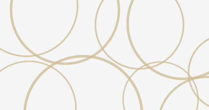 golden circle pattern texture animation background