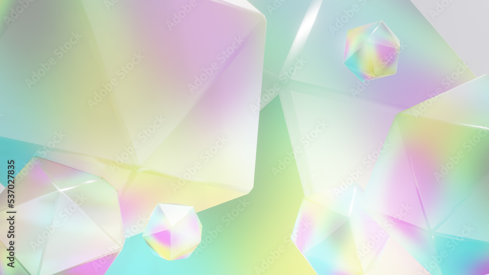 Aufkleber hexagonal background template with an abstract design for science and technology presentations. a 3d