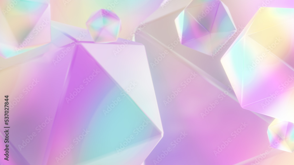 Aufkleber hexagonal background template with an abstract design for science and technology presentations. a 3d