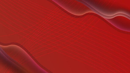 Red background