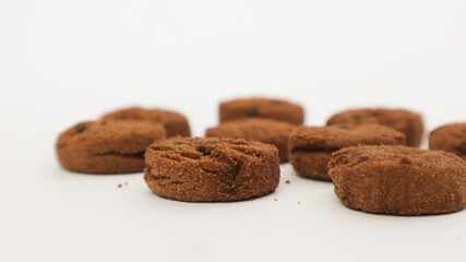 Delicious mini chocolate chip cookies