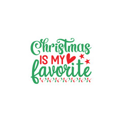 Fototapeta premium Christmas SVG T Shirt Design