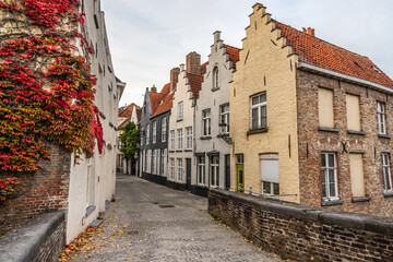 Streets in Brugge, Belgium