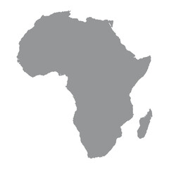 continent map Africa