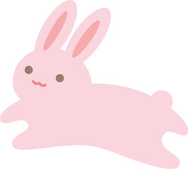 跳ねるうさぎ